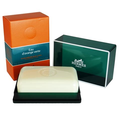 savon hermes eau d'orange verte|Savon Eau d'Orange Verte de HERMES .